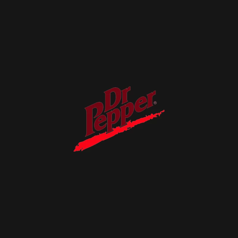 Dr Pepper Logo: Iconic Red Soft Drink Brand Desk Mat