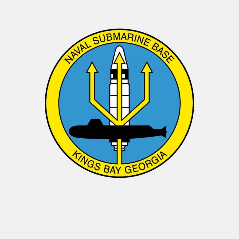 Naval Submarine Base Kings Bay Georgia Male Tank Top