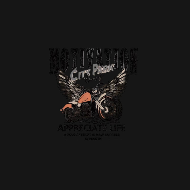 Motorrad mit Flügeln - Motivation und Freiheit Damen Langarm T-Shirt