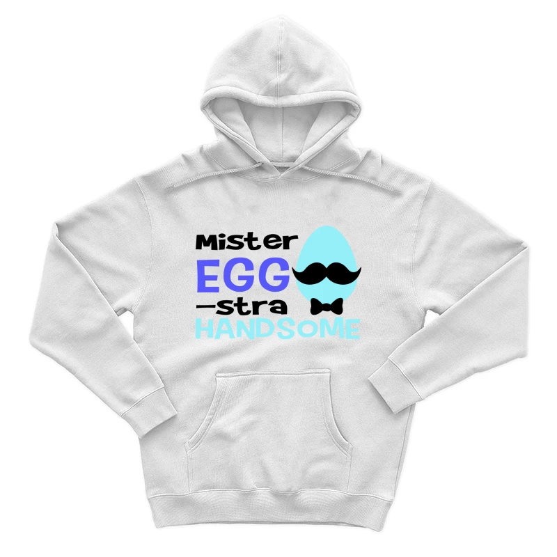 Œuf élégant avec moustache Homme Sweat à capuche