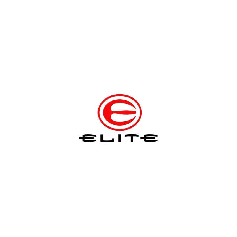 Elite Sports Brand Red and White Minimal Logo iPhone Case