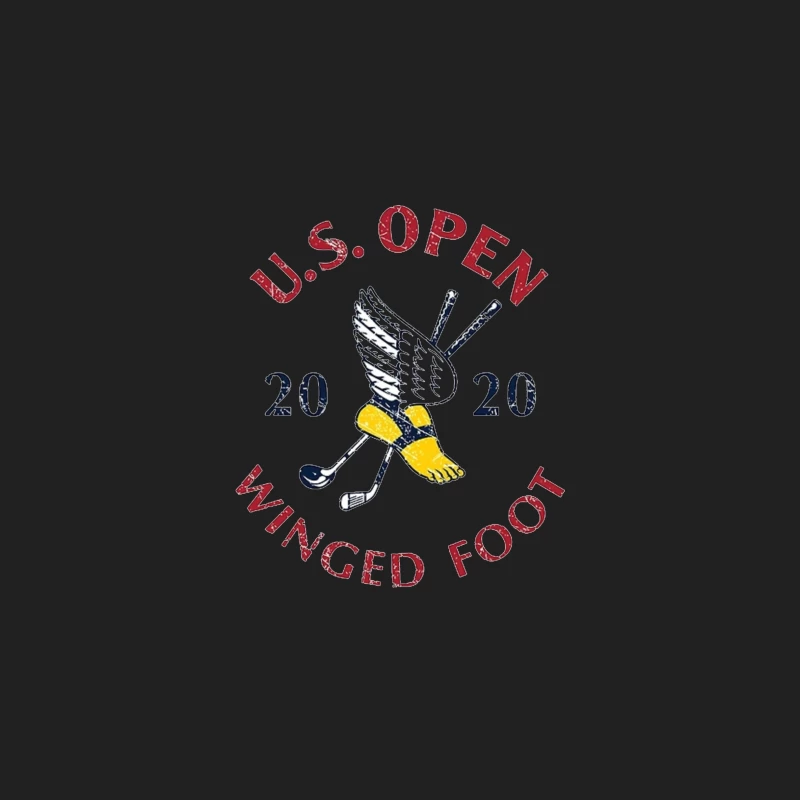 2020 US Open Golf Championship at Winged Foot Logo Design Bucket Hat