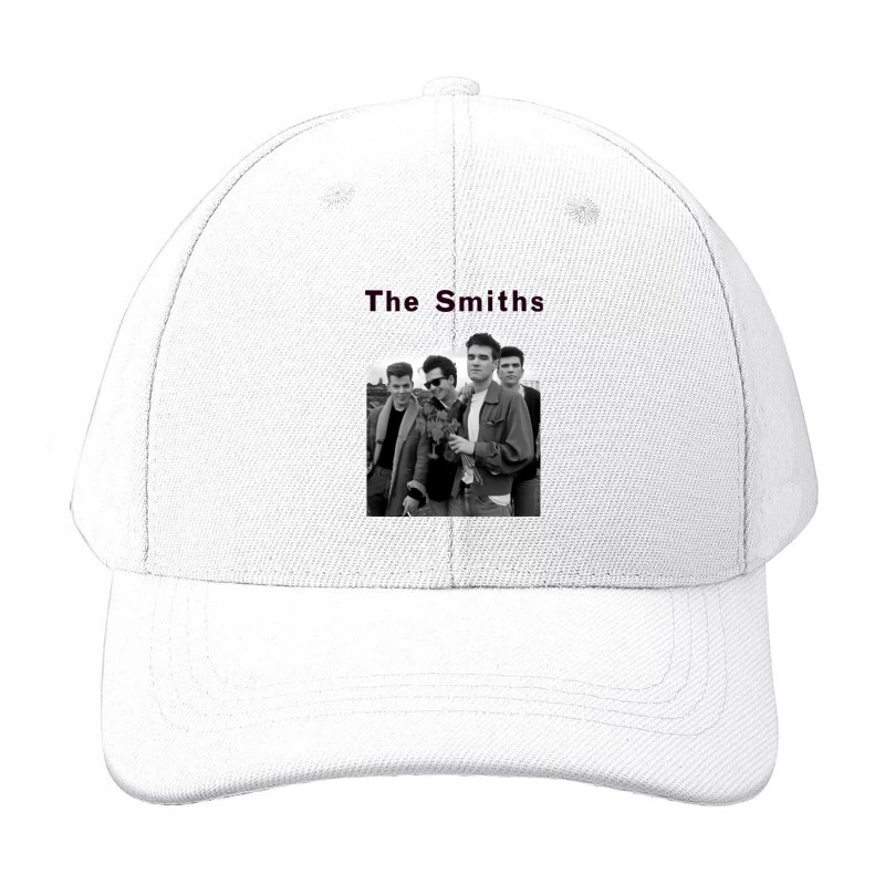 The Smiths: Iconic 1980s British Indie Rock Band Portrait Baseball Cap