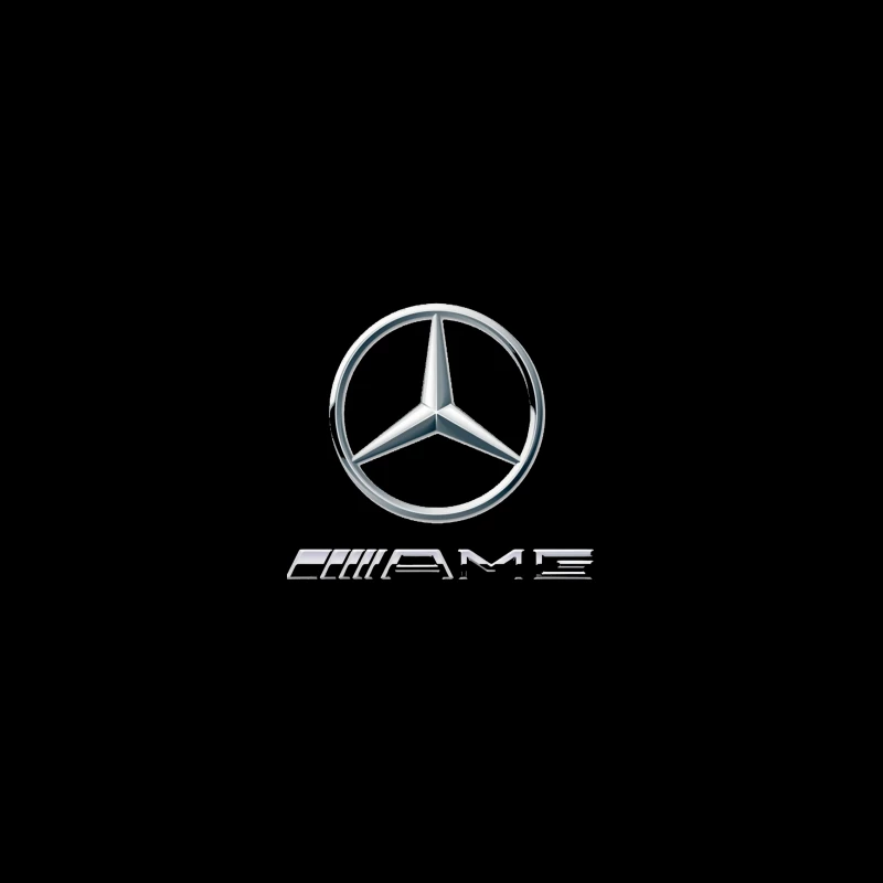 Mercedes-Benz AMG Logo - Premium German Automotive Brand Symbol iPhone Case