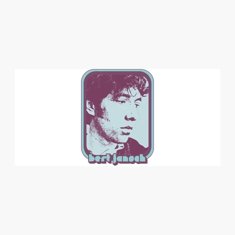 Bert Jansch  Retro Style Fan Art Design Coffee Mug