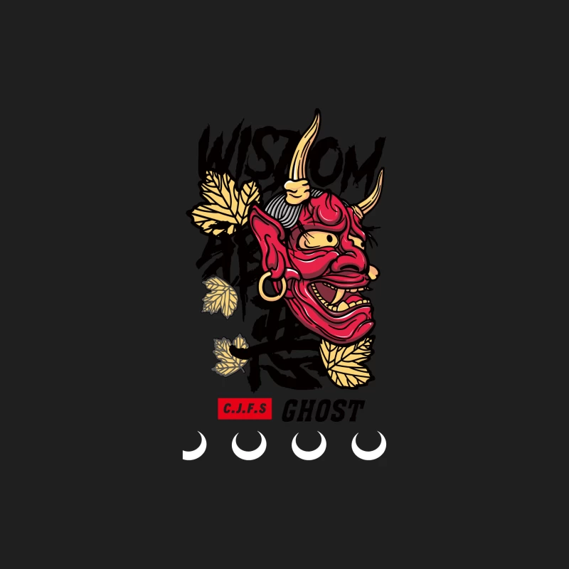 Weisheit Oni Maske Design Herren Tanktops