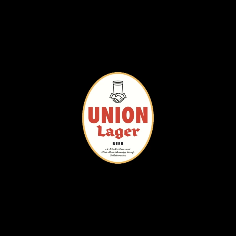 Union Lager Beer 2 Desk Mat