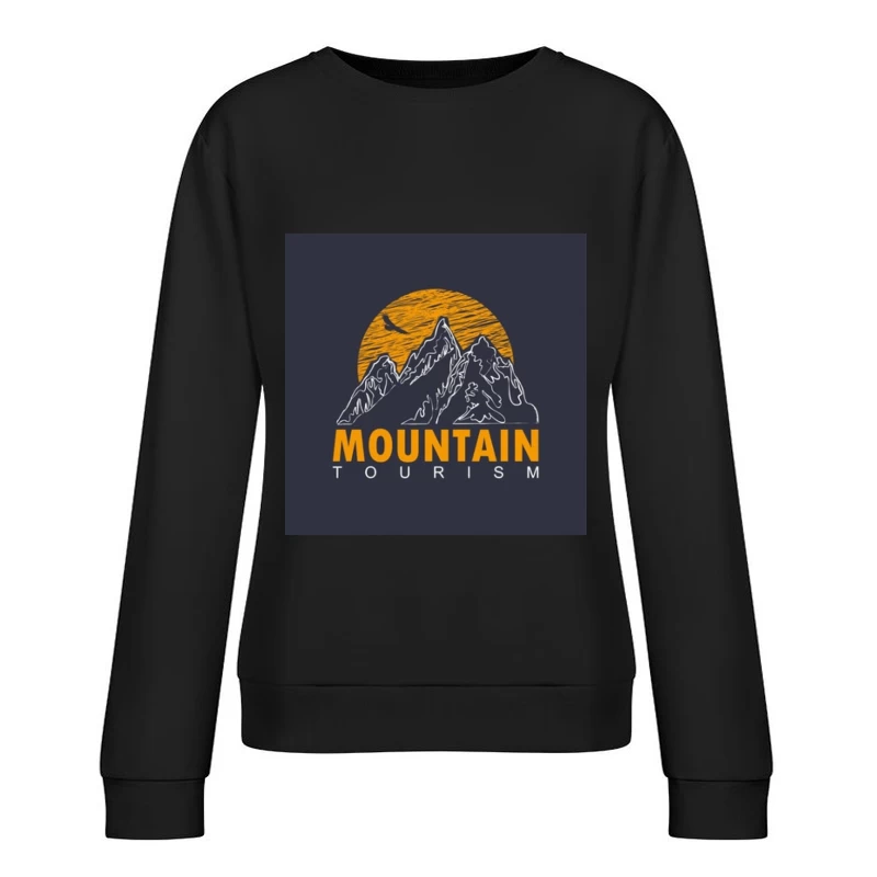 Bergtourismus Sonne und Adler Damen Pullover Sweatshirt