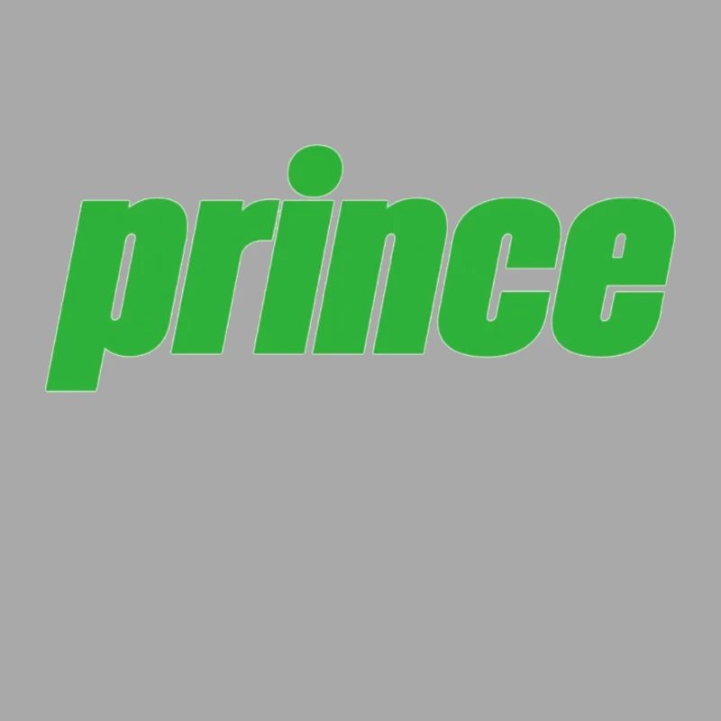 Prince Sports Brand Green Logo Male Pullover Hoodie