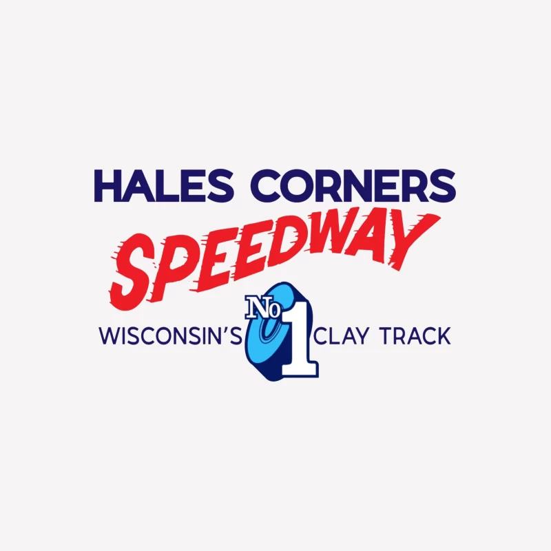 Hales Corners Speedway Male T-Shirt