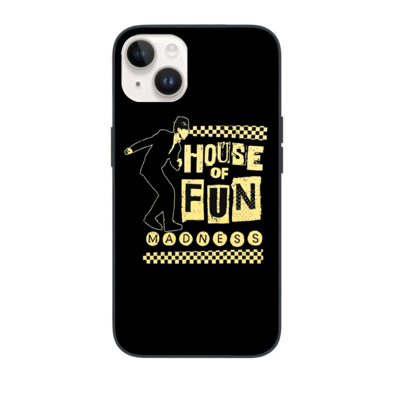 Madness - House of Fun Vintage Band Logo Design iPhone Case