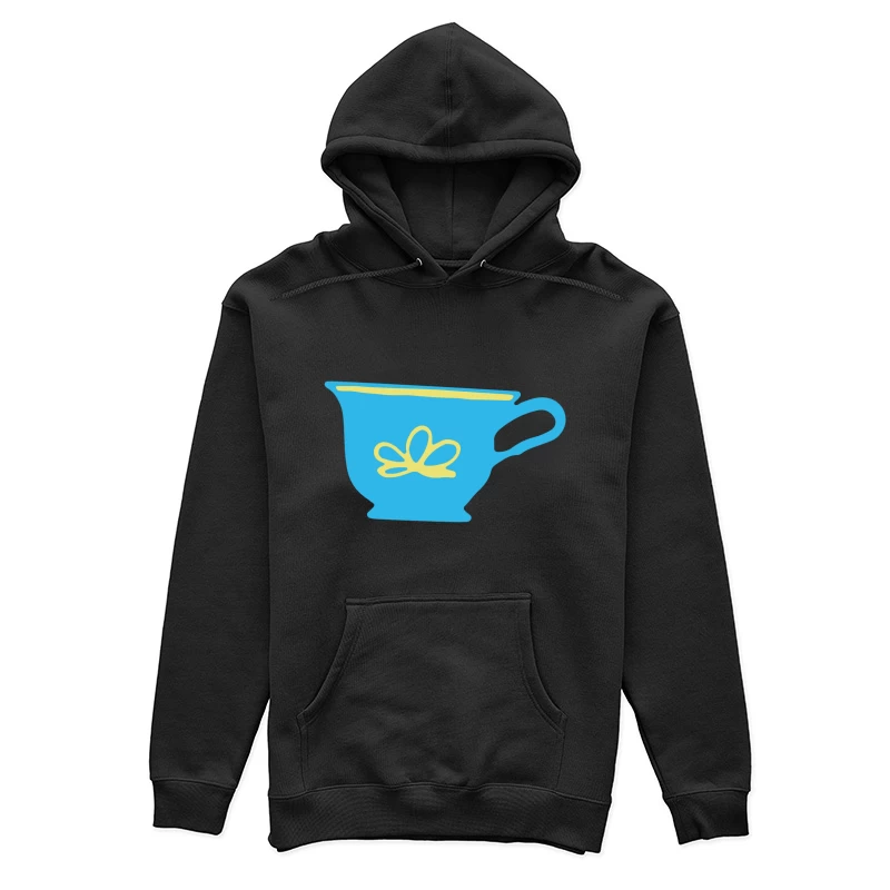 Tasse bleue avec motif déco Femme Sweat à capuche