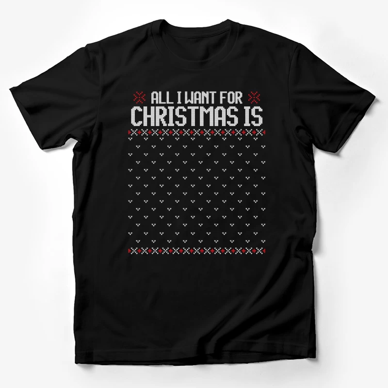 Pull de Noël avec texte humoristique Homme T-Shirt