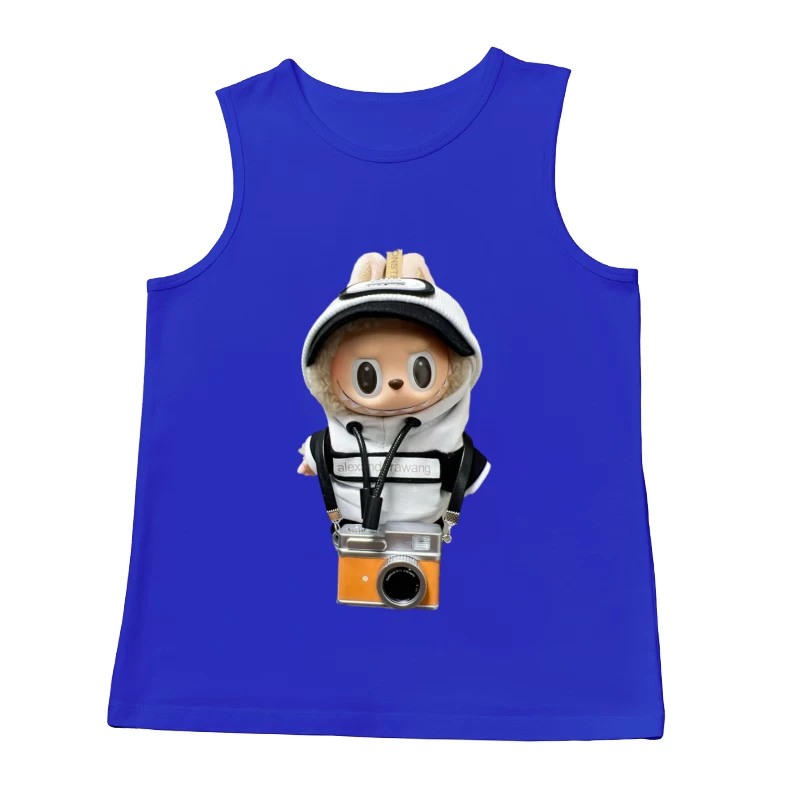 Stilvolles Kuscheltier mit Kamera Herren Tanktops