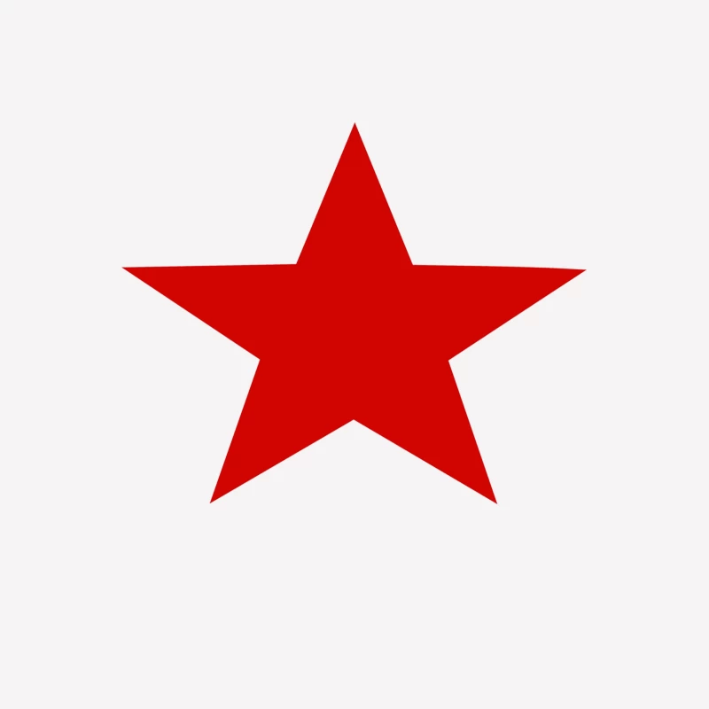 Red Star Army Male T-Shirt