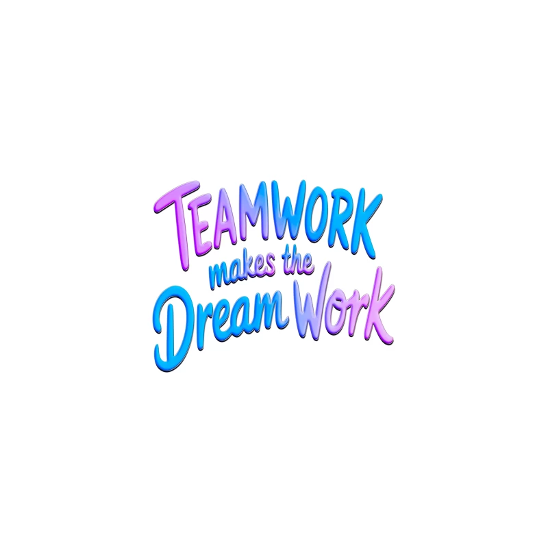 Inspirational Teamwork Desk Mat