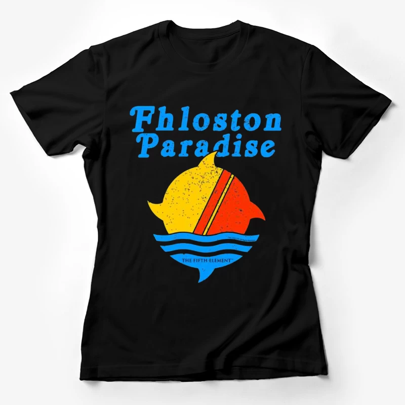 Fhloston Paradise Retro Logo Female T-Shirt