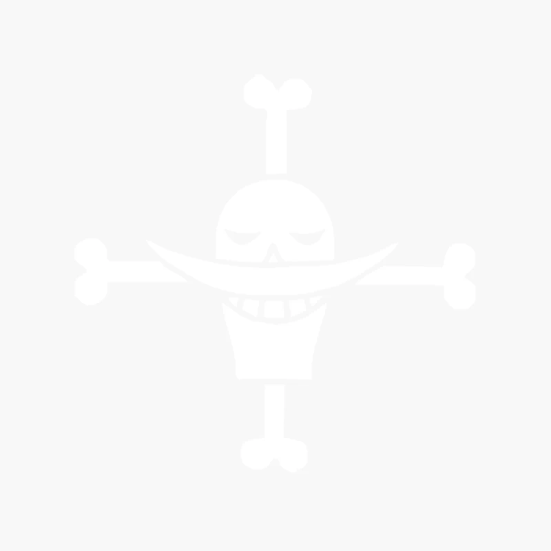 One Piece Whitebeard Flag Luffy Pirates anime TV Cotton Tote Bag