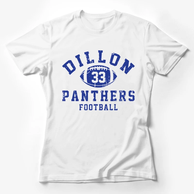 Dillon High Panthers Football 2006 2 Female T-Shirt