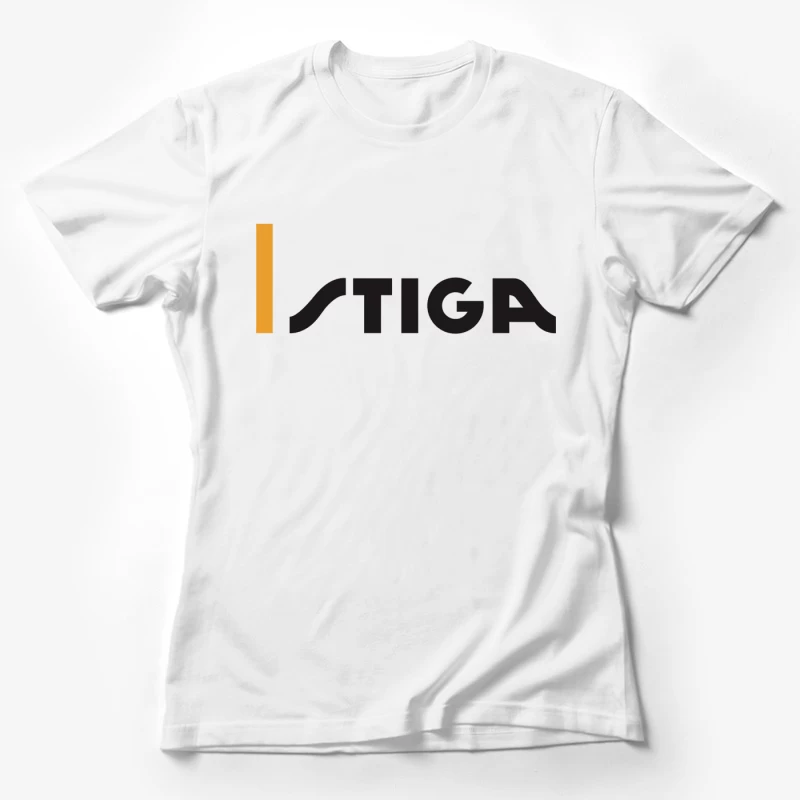 Stiga Sports Equipment Brand Logo Female T-Shirt