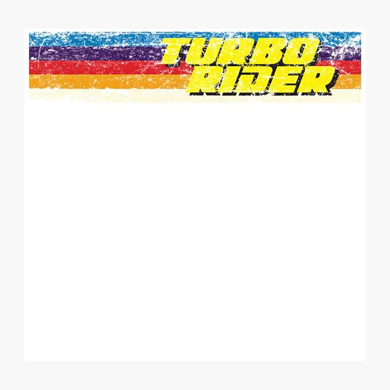 Turbo Rider Throw Pillow