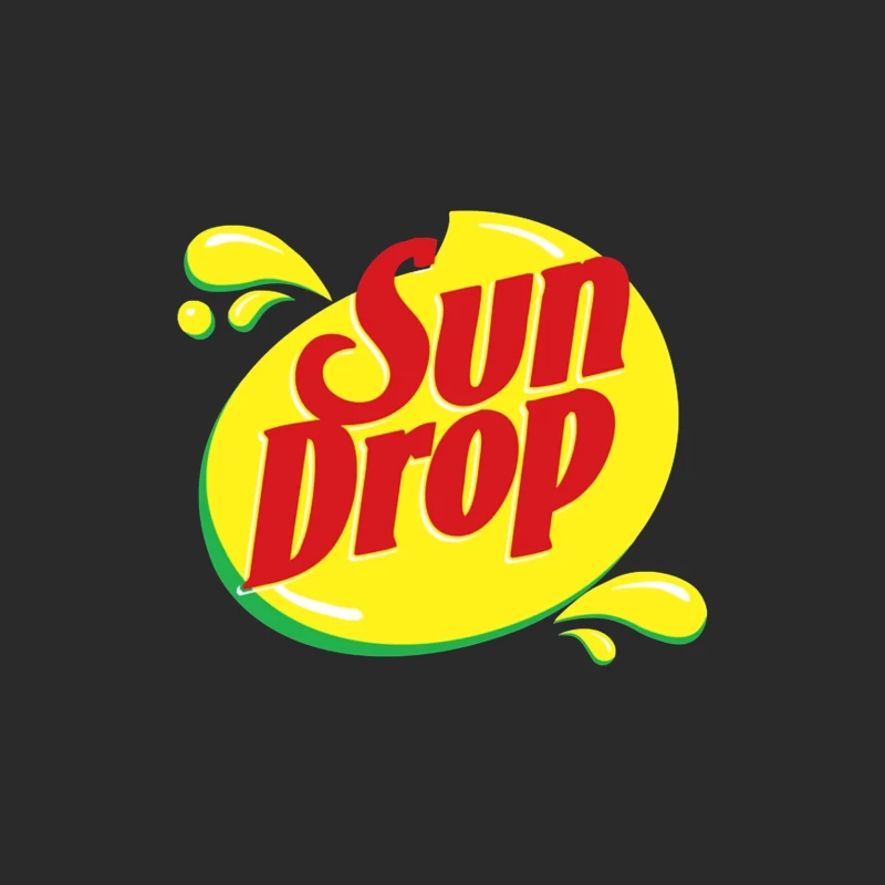 Sun Drop Soda Brand Vintage Logo Design Baseball Cap