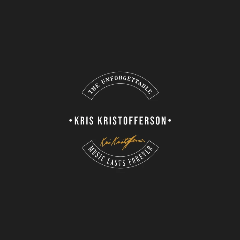 The Unforgettable Kris Kristofferson: Minimalist Album Cover Design Male Tank Top