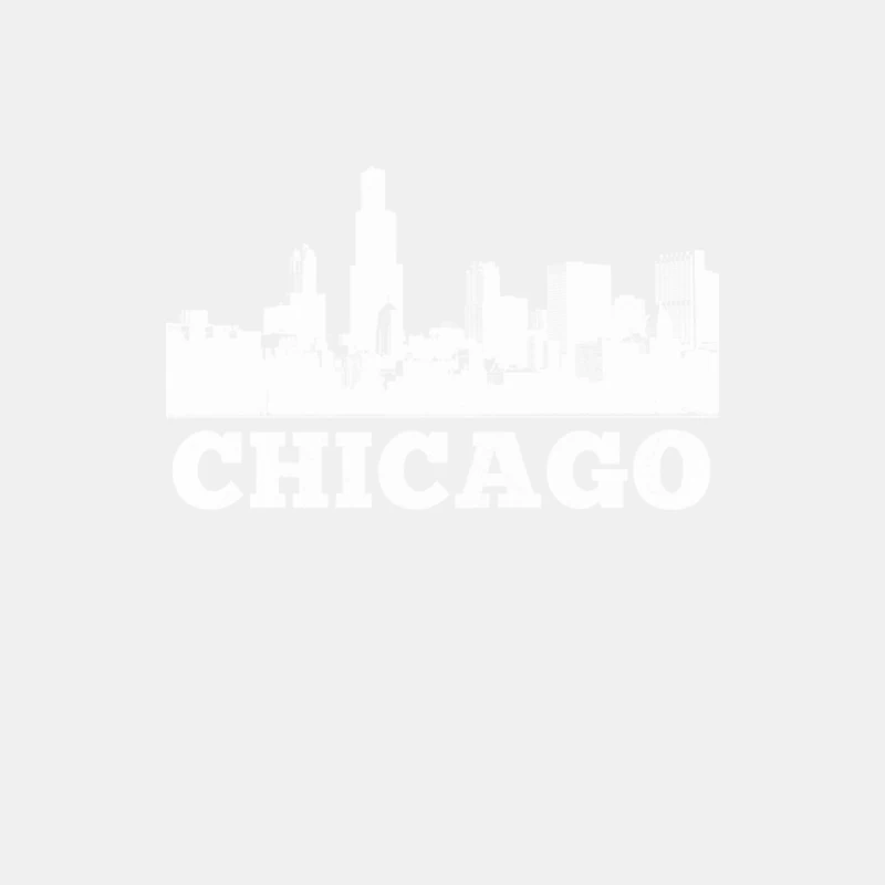 Chicago  Retro Style Faded Design Male Tank Top