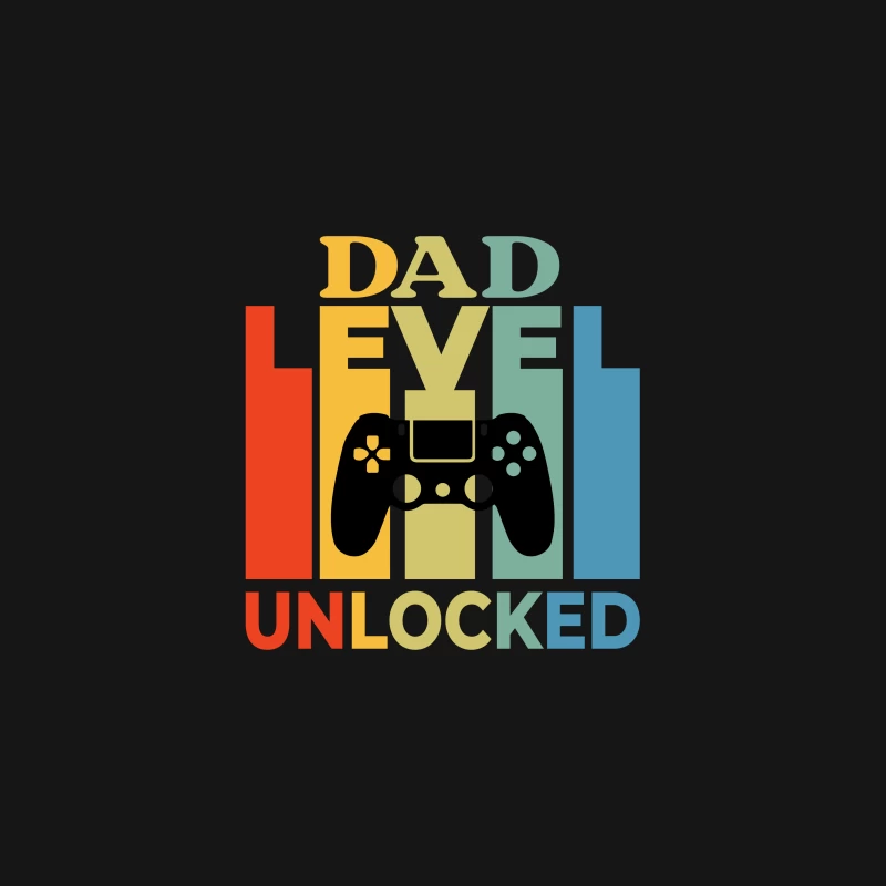 Dad Level Unlocked Desk Mat