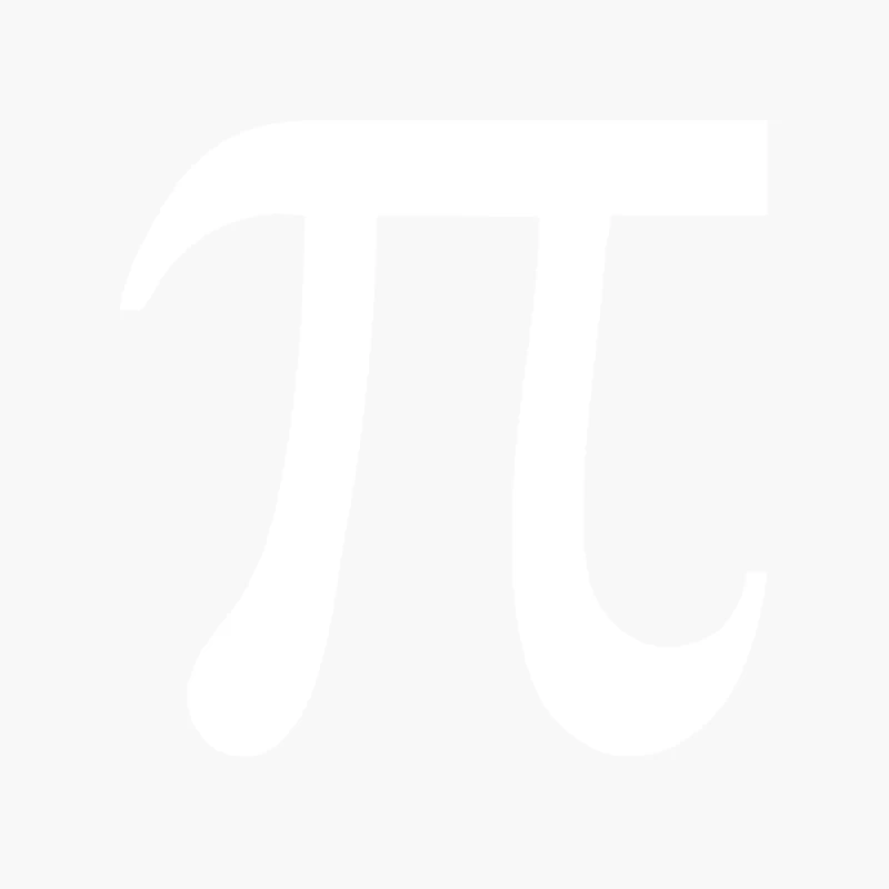 Pi Symbol Cotton Tote Bag