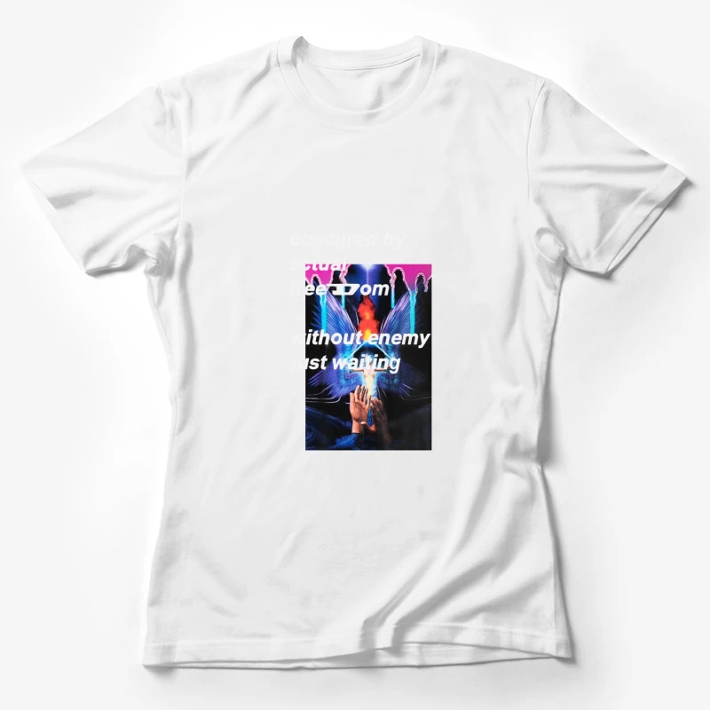 Freiheit und Warten Damen T-Shirt