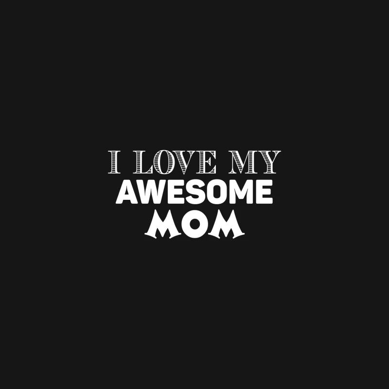 Message d'amour pour maman géniale Femme Manches Longues T-Shirt