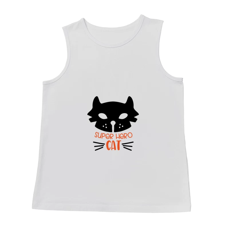 Chat super-héros stylisé Homme Débardeur