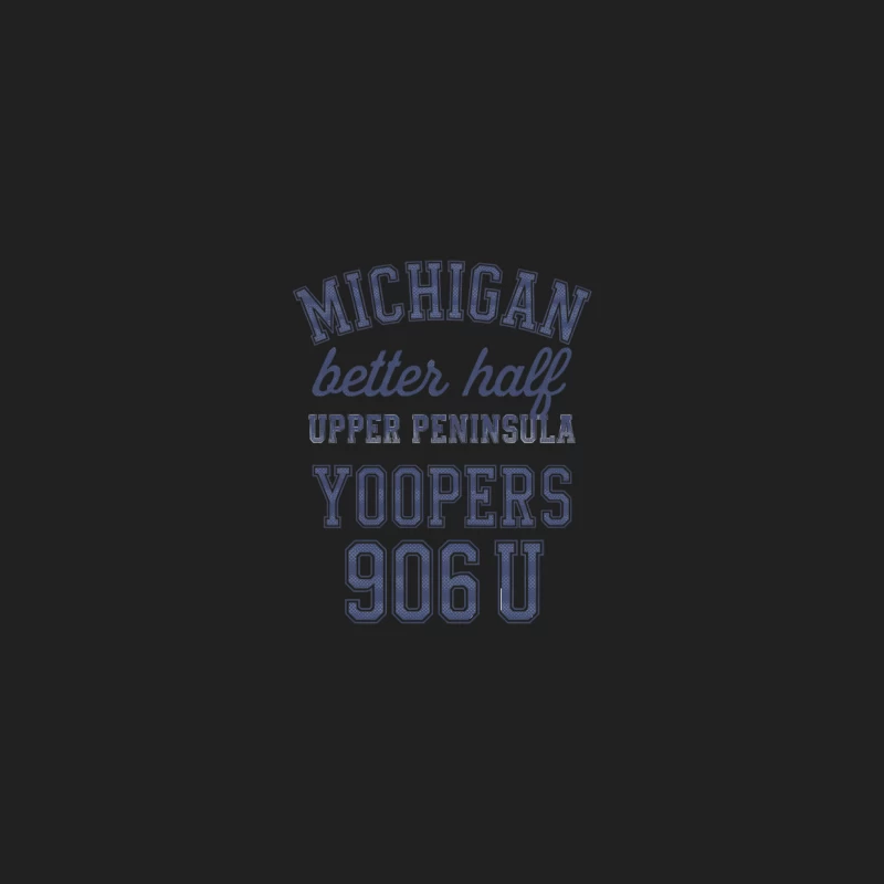 Michigan Upper Peninsula Yoopers Pride Typography Bucket Hat