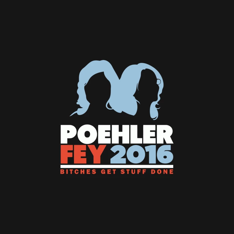 Fey 2016: Humorous Political Campaign with Feminist Slogan Desk Mat