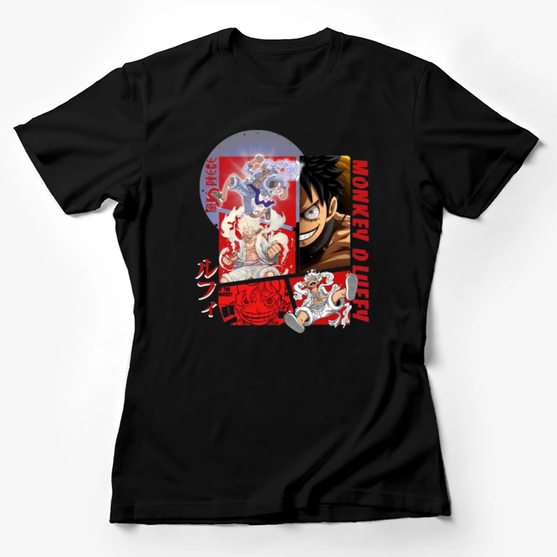 Luffy Illustration aus One Piece Damen T-Shirt