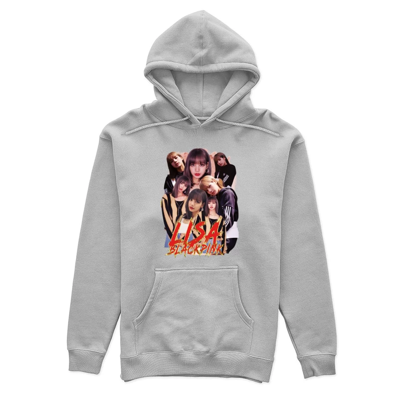 Lisa from BLACKPINK - K-pop Idol and Fashion Icon Female Pullover Hoodie