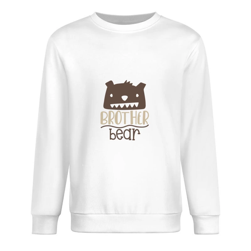 Illustration de Frère Ours Amusant Homme Sweat-shirt à enfiler