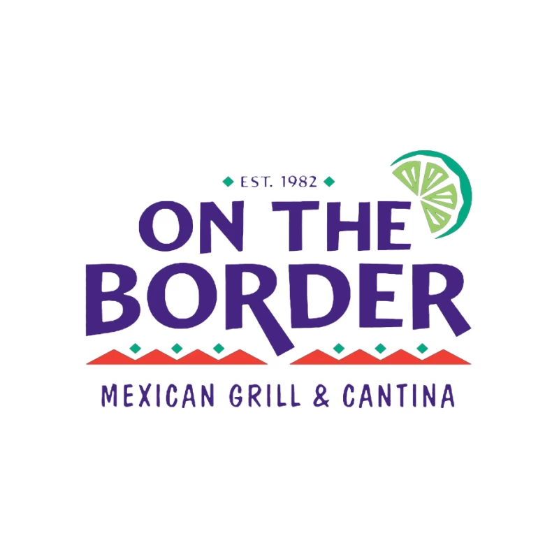 On The Border Mexican Grill & Cantina Restaurant Logo Pin