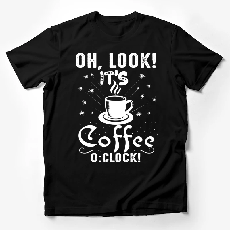 Affiche Café O'Clock au Style Rétro Homme T-Shirt