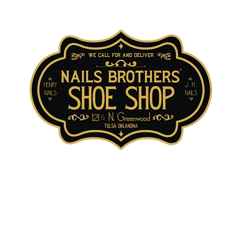 Nails Brothers Shoes - Black Wall Street - Tulsa 1921 Tapestry