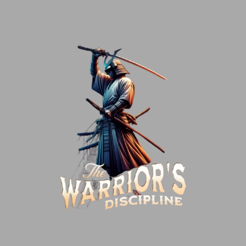 Samurai Warrior's Combat Discipline Male Pullover Hoodie