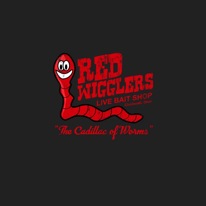 Red Wigglers from WKRP in Cincinnati, distressed Bucket Hat