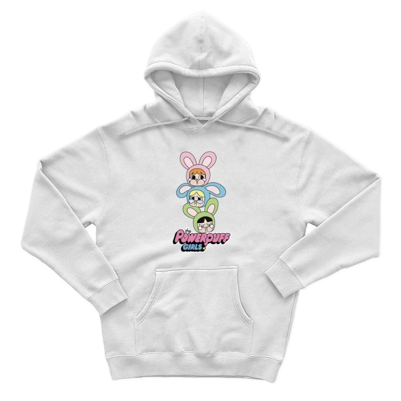 Weinende Powerpuff Girls Osterhasen Herren Pullover Hoodie