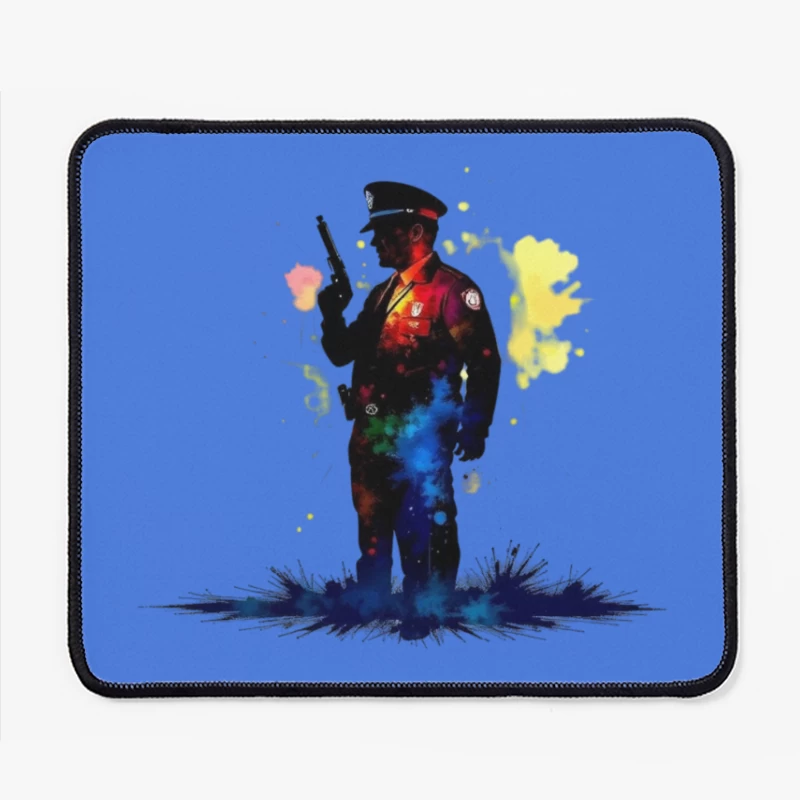Police man Mouse Pad