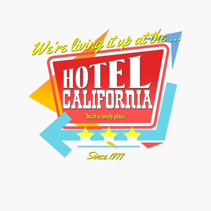 Hotel California Cotton Tote Bag