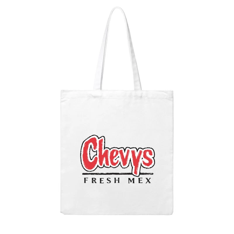 Chevys Fresh Mex Restaurant Logo Design Cotton Tote Bag