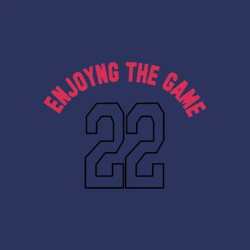 Genieße das Spiel mit Nummer 22 Herren T-Shirt
