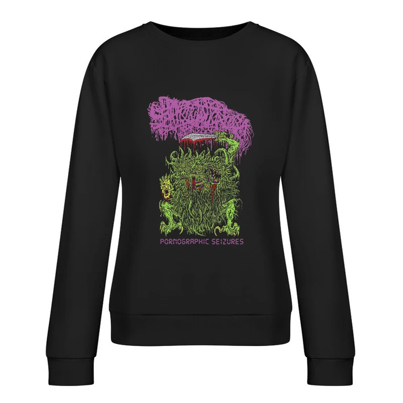 Sanguisugabogg Pornographic Seizures 2 Female Pullover Sweatshirt