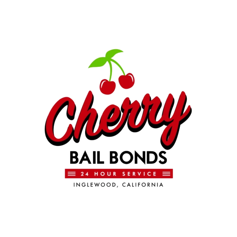 Cherry Bailbonds Pin
